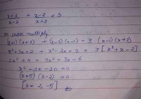 solve the quadratic equation x 1x 1 x 2x 2 3 x 1 2