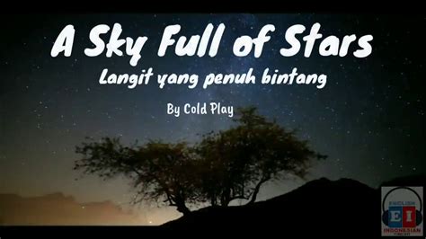 sky full of stars lirik terjemahan