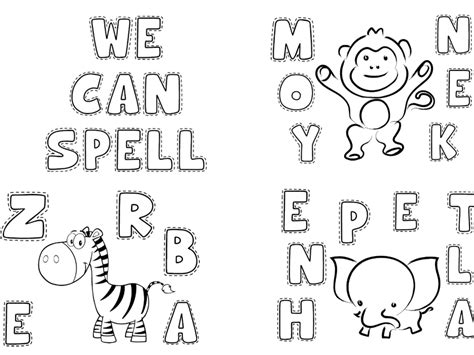 Animals Spelling With Capital Letters Teaching Resources