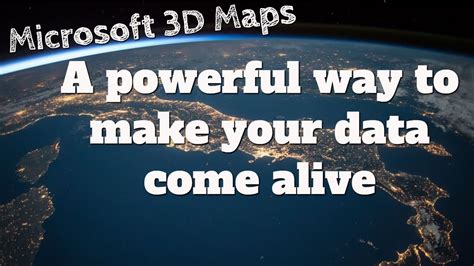 Microsoft 3d Maps Corbel Solutions Youtube
