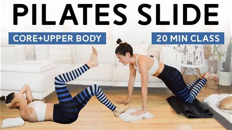 Pilates Slide Core And Upper Body 20 Mins Towelslider Only Youtube