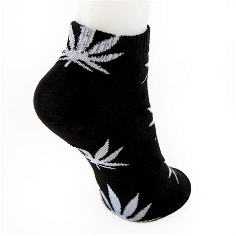 Weed Socks 2 Pair Women Ankle Style Both Colors Etsy
