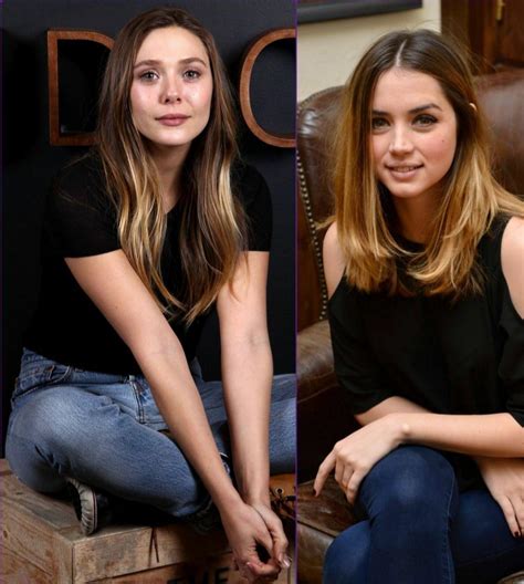 elizabeth olsen vs ana de armas ass to mouth fuck one in the ass and facefuck the other to