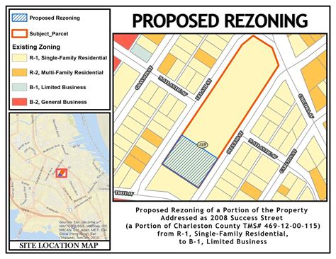 The North Charleston Planning Department Proposed Zoning Map