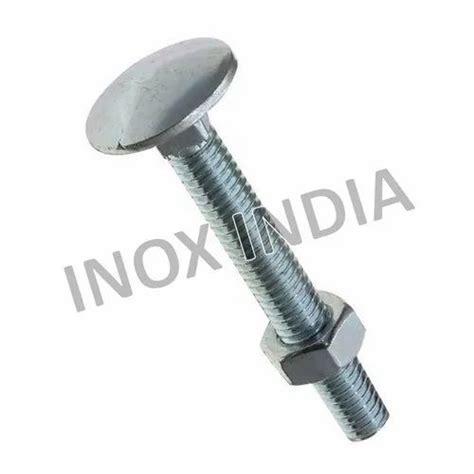 Stainless Steel Round Ss 316 Carriage Bolt For Industrial At Rs 20