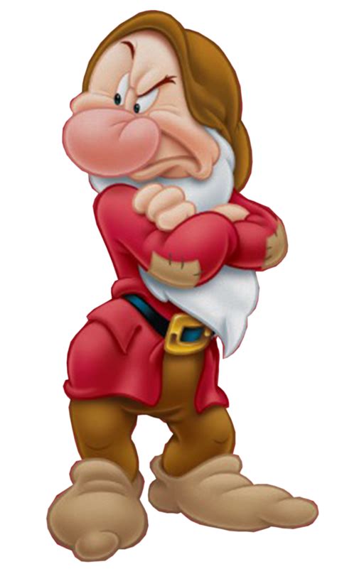 Grumpy Snow White Dwarf Png Png All Png All