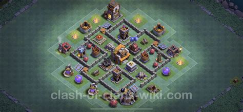 The builder base is based around the versus battle, and most of your resources will come from battling. Unbeatable Builder Hall Level 5 Base with Link - Clash of ...