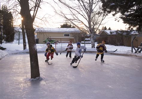 Local Big Time Best Backyard Hockey Rinks