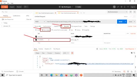 How To Upload A File And Json Data In Postman Gang Of Coders