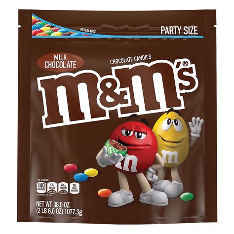 Mandms Milk Chocolate Candy Party Size Bag Shop Candy At H E B