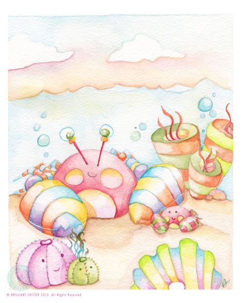 Brilliant Critter Whimsical Watercolor Art On Behance