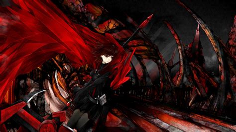 Anime Red 1920x1080 Wallpapers Wallpaper Cave