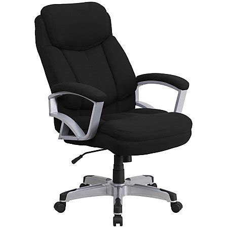 People are looking for desks and desk chairs for working from home. Flash Furniture HERCULES Big Tall Fabric High Back Swivel ...