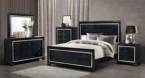 Shown here in brown maple wood, this wood bedroom furniture offers everything you need to create a bedroom that's a comfort to retreat to each night. Galaxy Panel Bedroom Set by Global Furniture | FurniturePick