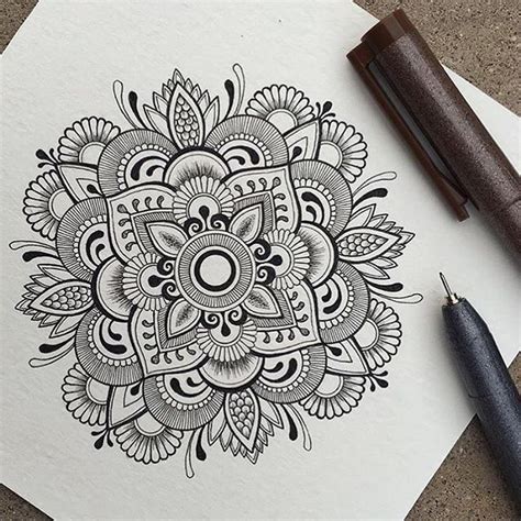 40 Beautiful Mandala Drawing Ideas And How To Brighter Craft Mandala