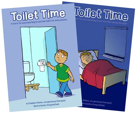 Boys Toilet Time Set A Story For Boys Learning To Use The Toilet For