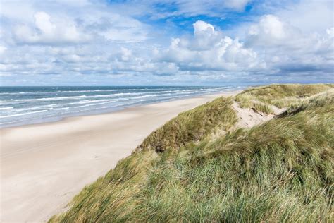 Kostenlose Foto Strand Landschaft Meer Küste Gras Sand Ozean