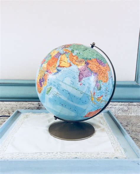 Vintage World globe 1960s Replogle globe | Etsy | Replogle globe, World globe, Globe