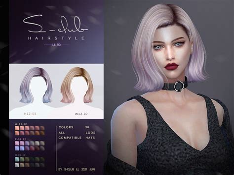 The Sims Resource Blonde Hair