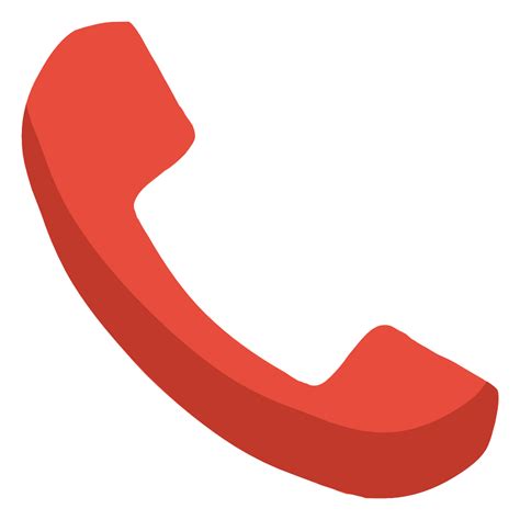 Rotes Telefon Symbol Transparente Png Stickpng