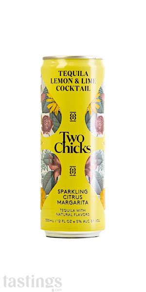 Two Chicks Cocktails Sparkling Citrus Margarita Rtd Canada Rtd Review Tastings