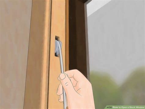 How To Open A Stuck Window Method 3 Removing A Window Sash