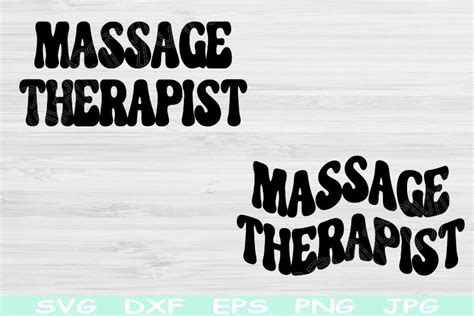 Massage Therapist Svg Massage Svg File Gráfico Por Tiffscraftycreations · Creative Fabrica