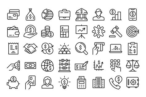 Business Icons Set By Volyk Thehungryjpeg