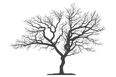 Dead Tree Silhouette Vector Art Icons And Graphics For Free Download
