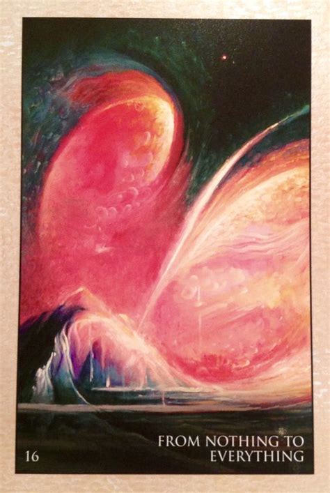 January 18, 2018 rumi oracle cards. From Nothing To Everything, from the RUMI Oracle Card deck, by Alana Fairchild, Artwork by ...