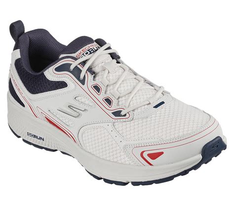 Skechers Whitenavy Go Run Consistent Vestige Running Shoes For Men