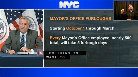 de blasio says he and nearly 500 employees in his office to take furlough newsday