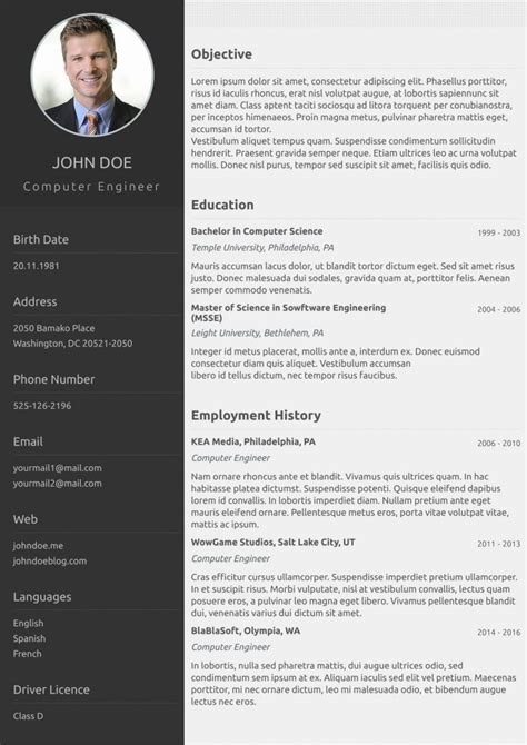 A curriculum vitae or cv is a summary of education, employment the curriculum vitae template below was designed with this purpose in mind. Uk_cv_template_academic - Marital Settlements Information