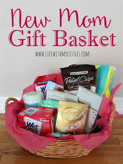 The 21 best gifts for new moms. New Mom Gift Basket - Life With My Littles | Mom gift ...