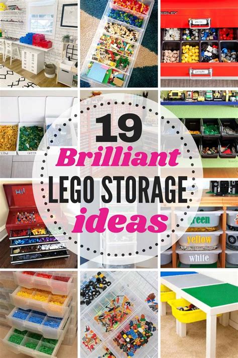 19 Brilliant Lego Storage Ideas Every Parent Needs