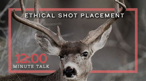 Ethical Shot Placement Tph 12 Minute Talks Youtube