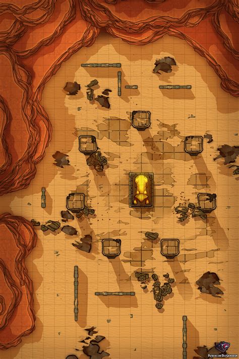 Desert Tomb Dndmaps Tabletop Rpg Maps Fantasy City Map Desert Map My Xxx Hot Girl
