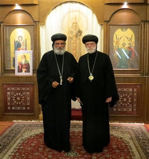Abba Seraphim Visits Coptic Diocese Of Milan The British Orthodox Church