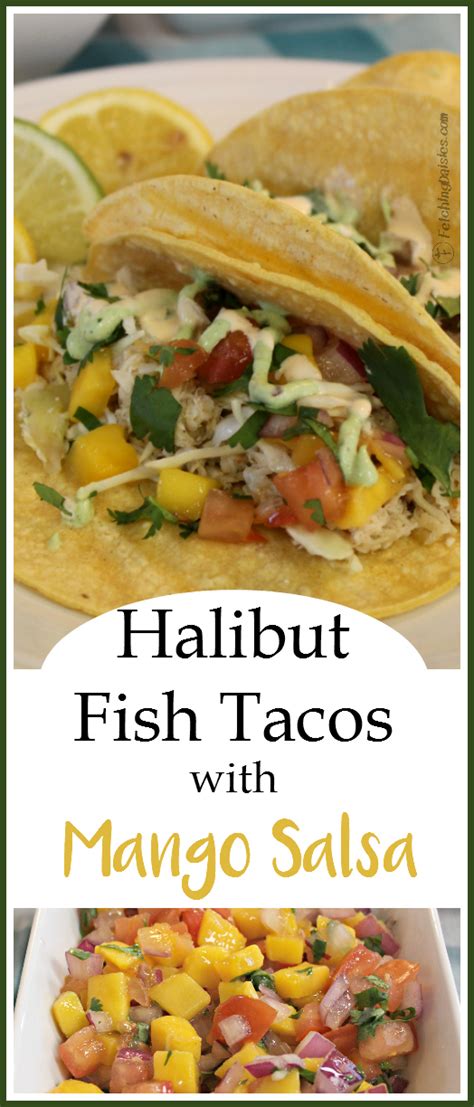 Every bite explodes with flavor, these are the best fish tacos you'll i used cod to make these grilled fish tacos but halibut, snapper, mahi mahi and tilapia are also good options. Halibut | Fish Tacos | Mango Salsa | FetchingDaisies.com ...