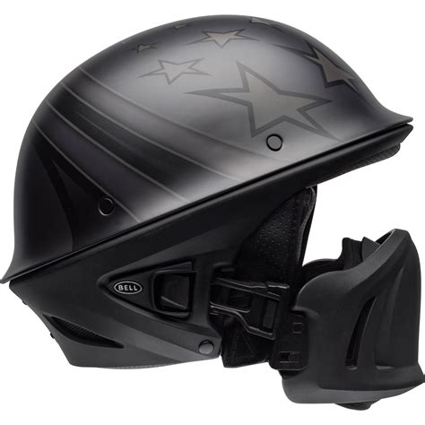 Bell revolver evo modular motorcycle helmet. Bell Rogue Honor Helmet - Open Face - Motorcycle Helmets ...