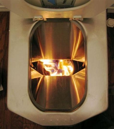 This Incinolet Electric Incinerating Toilet Literally Lights Your Poop