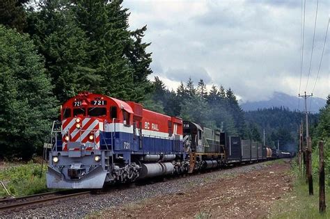 Pin By Tom Ok On British Columbia Railroad Train Locomotive Railway