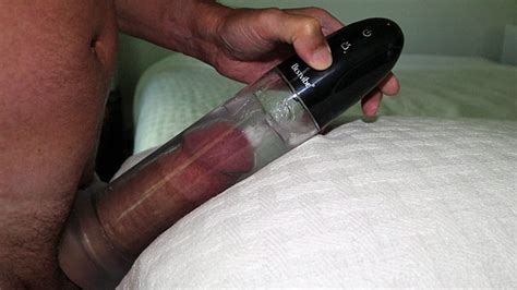 My Bestvibe Penis Pump Sucks The Cum Out Of My Cock Very Intense Male
