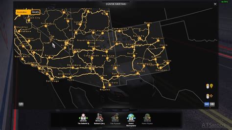 Ats 137 10000 Discovered Map Save Full Dlc American Truck