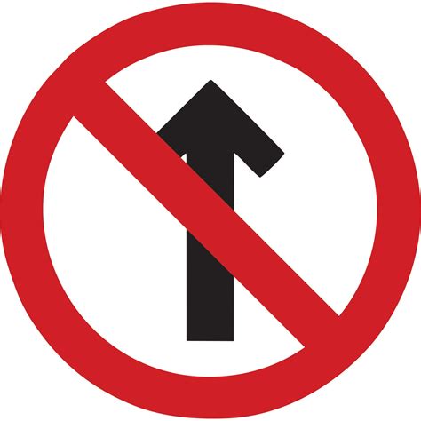 Placa De Sentido Proibido Sinalização De Trânsito