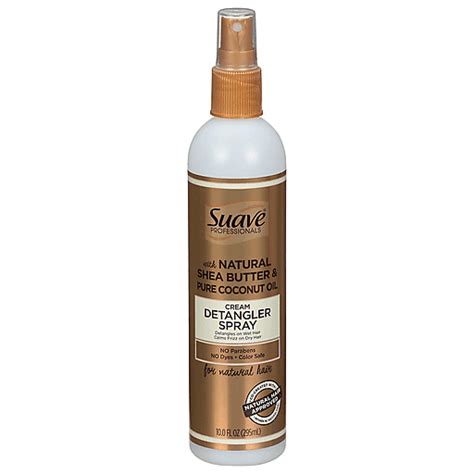 Suave Professionals Cream Detangler Spray With Shea Butter And Coconut