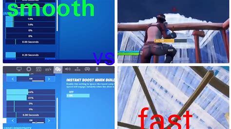 Fortnite Smooth Vs Fast With Settings Linear Youtube