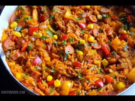 Jollof rice is one of the most well liked of recent trending foods on earth. SIMPLE JAMBALAYA RICE - YouTube