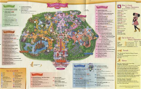 Mapa de hoteles en la zona de disneyland paris: Disneyland Paris Guide Map - Front | I collected ...