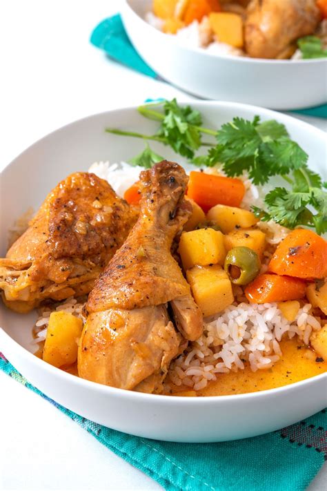 Pollo Guisado Puerto Rican Stewed Chicken Pollo Guisado Boricua